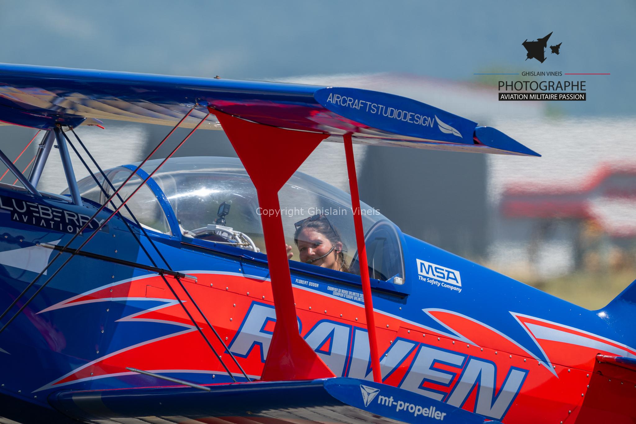 Raven S2XS lors de l'Aerotorshow 2026 à Chabeuil, Fanny Viallard